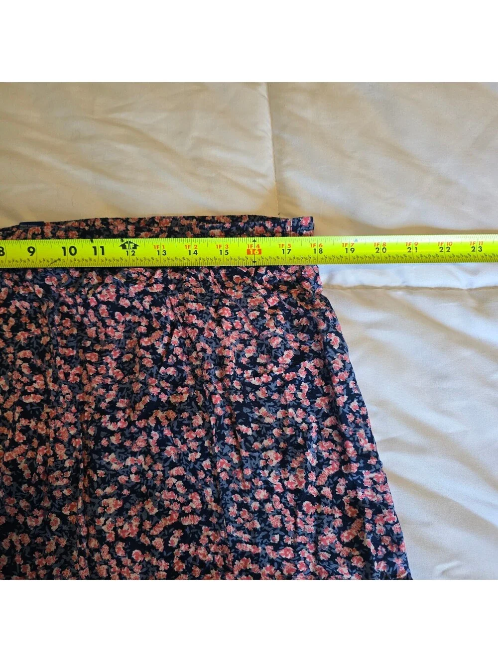 Apt. 9 Navy Floral Skirt